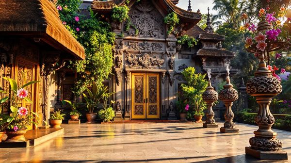 Découverte du palais d'Ubud : l'architecture balinaise à son apogée