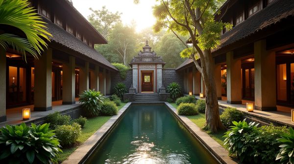 Le palais d'ubud : chef-d'œuvre de l'architecture balinaise